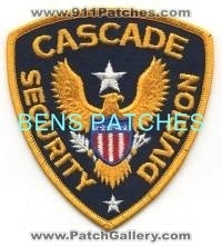 Cascade Security Division (Washington)
Thanks to BensPatchCollection.com for this scan.

