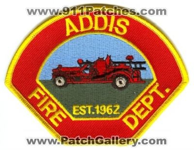 Addis Fire Department (Louisiana)
Scan By: PatchGallery.com
Keywords: dept.