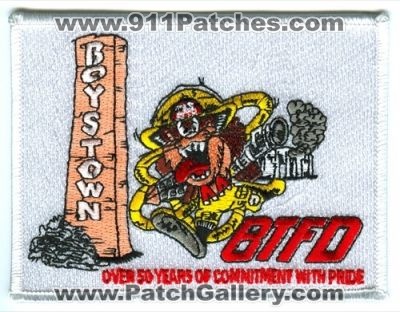 Boys Town Fire Department (Nebraska)
Scan By: PatchGallery.com
Keywords: boystown btfd dept. over 50 years of commitment with pride taz