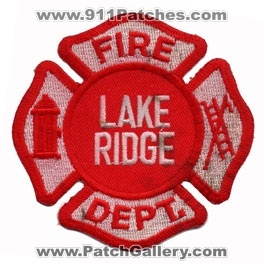 Lake Ridge Fire Department (Indiana)
Thanks to Matthew Marano for this scan.
Keywords: dept.