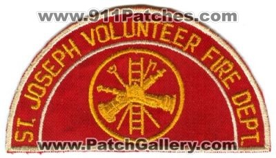 Saint Joseph Volunteer Fire Department (UNKNOWN STATE)
Scan By: PatchGallery.com
Keywords: st. vol. dept.