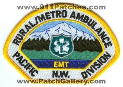 Rural Metro Ambulance Pacific Northwest Division EMT (Washington)
Scan By: PatchGallery.com
Keywords: ems n.w. nw emergency medical technician