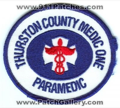 Thurston County Medic One Paramedic (Washington)
Scan By: PatchGallery.com
Keywords: ems co. 1 ambulance