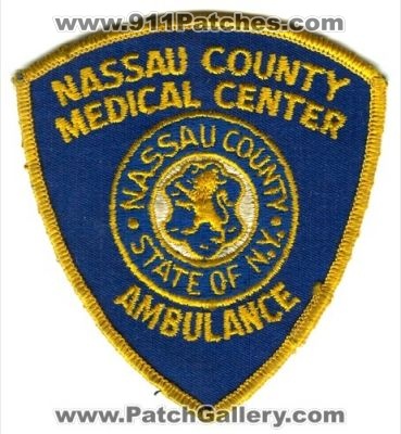 Nassau County Medical Center Ambulance Patch (New York)
[b]Scan From: Our Collection[/b]
Keywords: ems ncmc