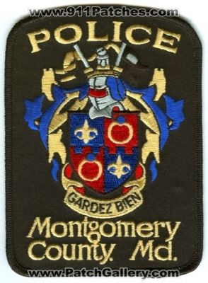 Montgomery County Police (Maryland)
Scan By: PatchGallery.com
Keywords: md.