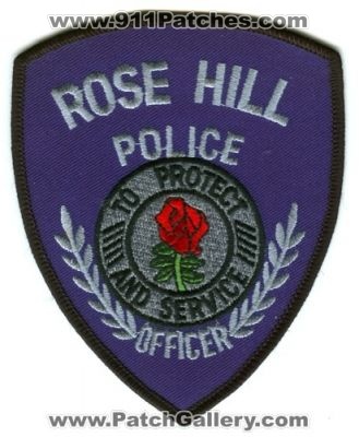 Rose Hill Police Officer (Iowa)
Scan By: PatchGallery.com
