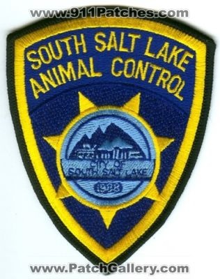 South Salt Lake Police Animal Control (Utah)
Scan By: PatchGallery.com
