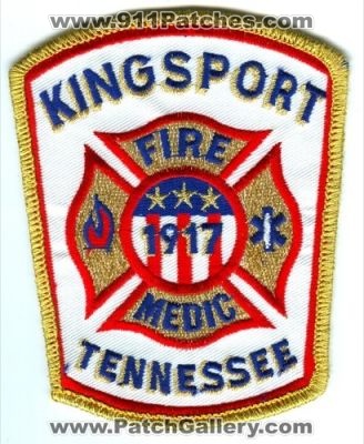 Kingsport Fire Department Medic (Tennessee)
Scan By: PatchGallery.com
Keywords: dept. ems
