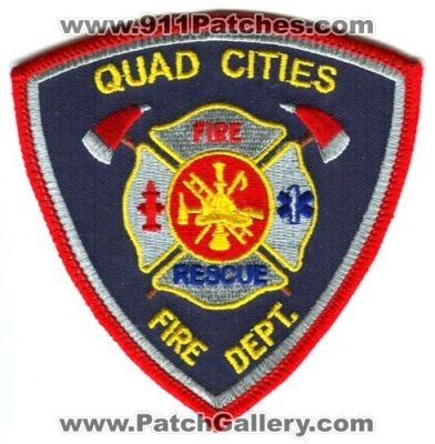 Quad Cities Fire Department (Alabama)
Scan By: PatchGallery.com
Keywords: dept. rescue
