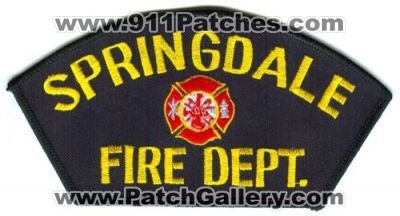 Springdale Fire Department (Arkansas)
Scan By: PatchGallery.com
Keywords: dept.