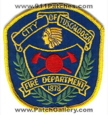 Tuscaloosa Fire Department (Alabama)
Scan By: PatchGallery.com
Keywords: city of