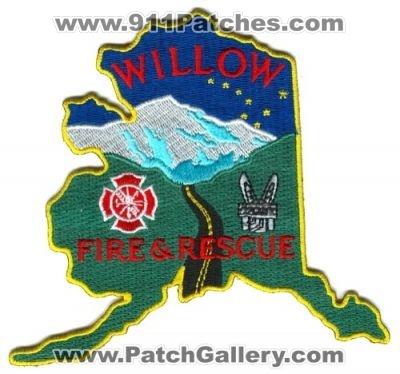 Willow Fire And Rescue Department (Alaska)
Scan By: PatchGallery.com
Keywords: & dept. state shape