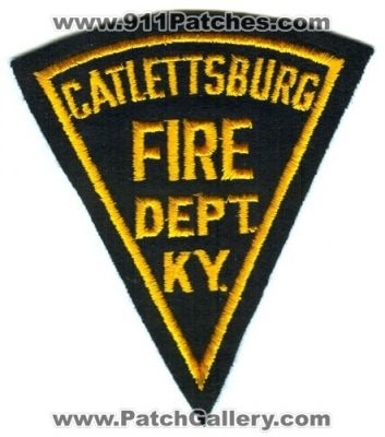 Catlettsburg Fire Department Patch (Kentucky)
Scan By: PatchGallery.com
Keywords: dept. ky.