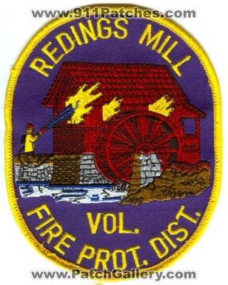 Redings Mill Volunteer Fire Protection District (Missouri)
Scan By: PatchGallery.com
Keywords: vol. prot. dist.