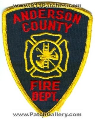 Anderson County Fire Department (Kentucky)
Scan By: PatchGallery.com
Keywords: dept.