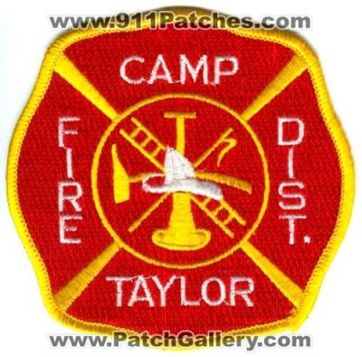 Camp Taylor Fire District (Kentucky)
Scan By: PatchGallery.com
Keywords: dist.