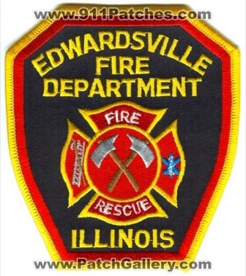 Edwardsville Fire Rescue Department Patch (Illinois)
Scan By: PatchGallery.com
Keywords: dept.