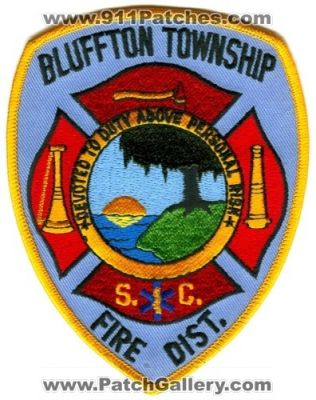 Bluffton Township Fire District Patch (South Carolina)
Scan By: PatchGallery.com
Keywords: twp. dist. department dept. s.c. devoted to duty above personal risk
