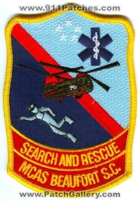 Marine Corps Air Station Beauford Search and Rescue (South Carolina)
[b]Scan From: Our Collection[/b]
Keywords: mcas usmc military sar s.c. ems helicopter