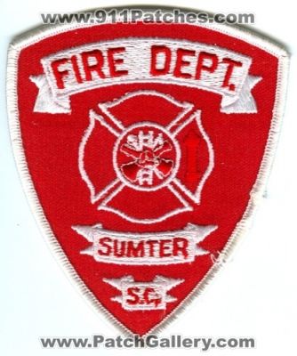 Sumter Fire Department (South Carolina)
Scan By: PatchGallery.com
Keywords: dept. s.c.