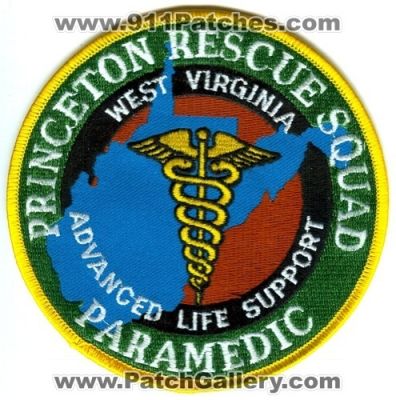 Princeton Rescue Squad Paramedic (West Virginia)
Scan By: PatchGallery.com
Keywords: ems advanced life support als
