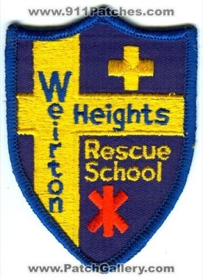 Weirton Heights Rescue School Patch (West Virginia)
Scan By: PatchGallery.com
