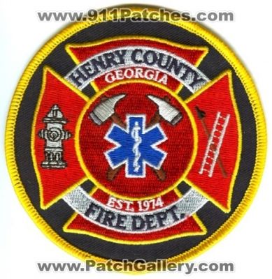 Henry County Fire Department (Georgia)
Scan By: PatchGallery.com
Keywords: dept. hcfd