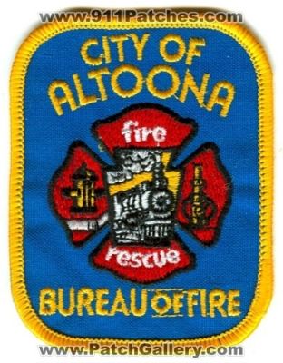 Altoona Fire Rescue Bureau of Fire (Pennsylvania)
Scan By: PatchGallery.com
Keywords: city of
