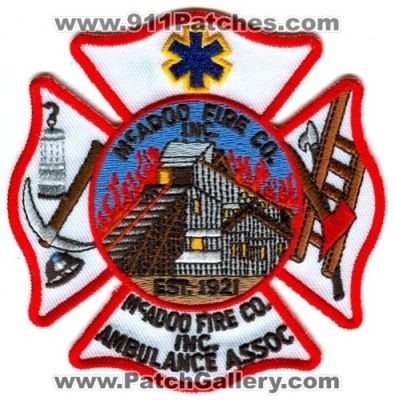 McAdoo Fire Company Inc Ambulance Association (Pennsylvania)
Scan By: PatchGallery.com
Keywords: co. inc.