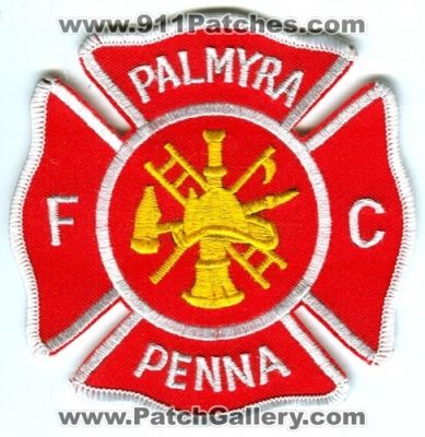 Palmyra Fire Company (Pennsylvania)
Scan By: PatchGallery.com
Keywords: fc penna