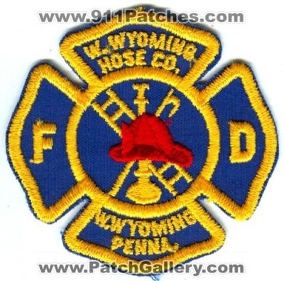 West Wyoming Hose Company Fire Department (Pennsylvania)
Scan By: PatchGallery.com
Keywords: co. fd west w. wyoming penna.