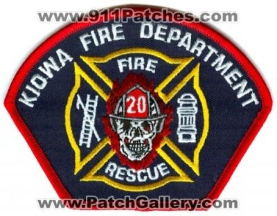 Kiowa Fire Department Patch (Colorado)
[b]Scan From: Our Collection[/b]
Keywords: rescue 20