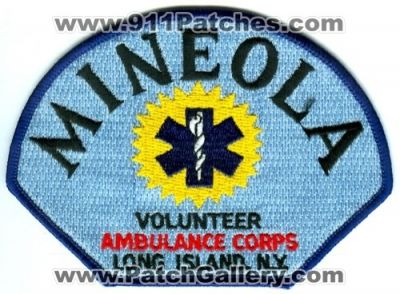Mineola Volunteer Ambulance Corps (New York)
Scan By: PatchGallery.com
Keywords: ems long island n.y.