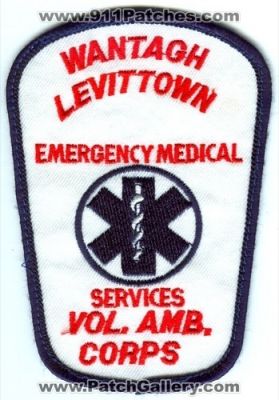 Wantagh Levittown Volunteer Ambulance Corps Emergency Medical Services (New York)
Scan By: PatchGallery.com
Keywords: vol. amb. ems
