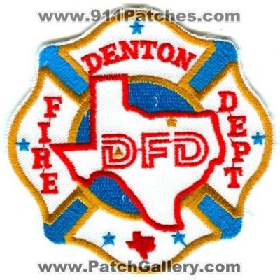 Denton Fire Department (Texas)
Scan By: PatchGallery.com
Keywords: dept
