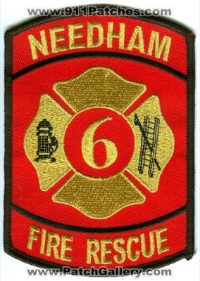 Needham Fire Rescue Department 6 Patch (Texas)
Scan By: PatchGallery.com
Keywords: dept.