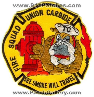 Union Carbide Fire Squad (Texas)
Scan By: PatchGallery.com
Keywords: tc see smoke will travel