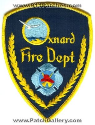 Oxnard Fire Department Patch (California)
[b]Scan From: Our Collection[/b]
Keywords: dept