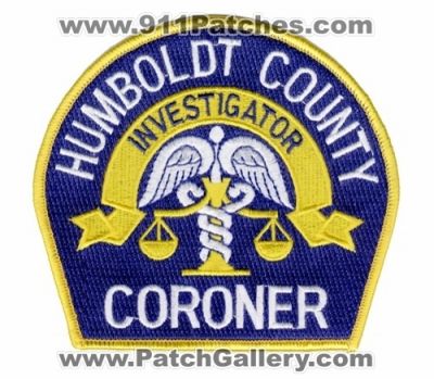 Humboldt County Coroner Investigator (California)
Thanks to Jim Schultz for this scan.
