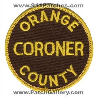 Orange County Coroner (California)
Thanks to Jim Schultz for this scan.
