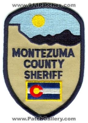 Montezuma County Sheriff (Colorado)
Scan By: PatchGallery.com
