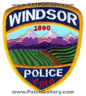 Windsor Police (Colorado)
Scan By: PatchGallery.com
