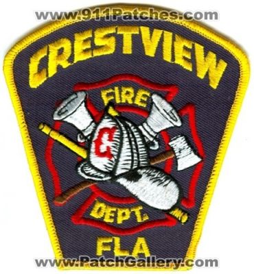 Crestview Fire Department (Florida)
Scan By: PatchGallery.com
Keywords: dept. fla