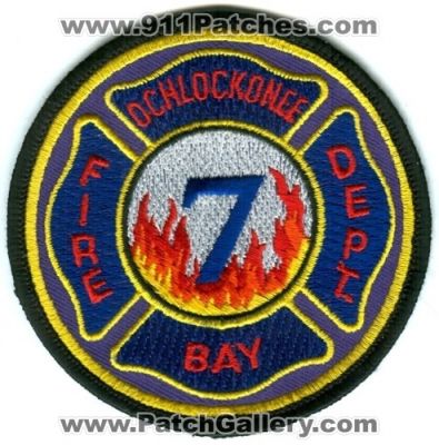 Ochlockonee Bay Fire Department 7 Patch (Florida)
Scan By: PatchGallery.com
Keywords: dept.