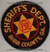 Bibb County Sheriff's Dept
Thanks to BlueLineDesigns.net for this scan.
Keywords: georgia sheriffs department