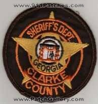 Clarke County Sheriff's Dept
Thanks to BlueLineDesigns.net for this scan.
Keywords: georgia sheriffs department