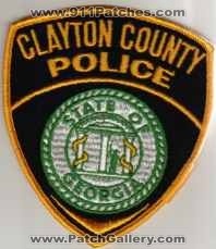 Clayton County Police
Thanks to BlueLineDesigns.net for this scan.
Keywords: georgia