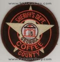 Coffee County Sheriff's Dept
Thanks to BlueLineDesigns.net for this scan.
Keywords: georgia sheriffs department