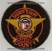 Crisp County Sheriff's Dept
Thanks to BlueLineDesigns.net for this scan.
Keywords: georgia sheriffs department