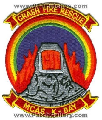 Kaneohoe Bay Marine Corps Air Station Crash Fire Rescue Department (Hawaii)
Scan By: PatchGallery.com
Keywords: k-bay kbay mcas dept. arff aircraft airport firefighter firefighting